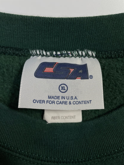 90's NEW YORK JETS Made in USA Size XL Vintage NFL Sweat-Shirt / F868S