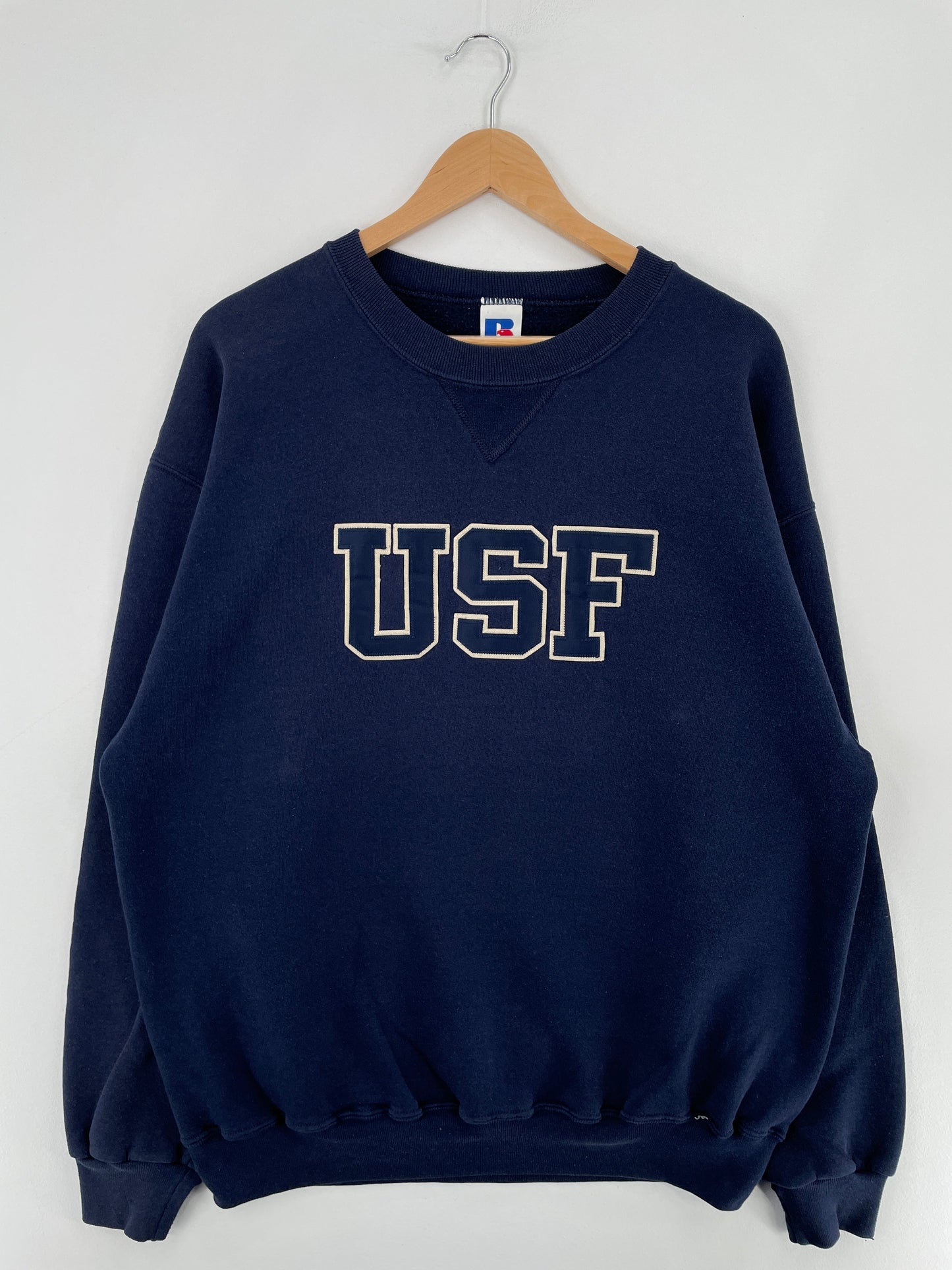 90's UNIVERSITY OF SAN FRANCISCO Size XL Vintage College Sweat-shirt / F1760S