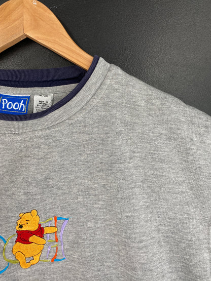 00' DISNEY POOH Size XL Vintage Sweat-shirt / E9467S