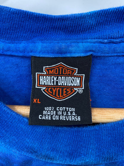 2003 HARLEY DAVIDSON Made in USA Size XL Vintage T-Shirt / F1588T