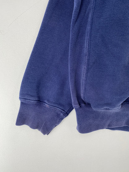 90's NIKE MINI SWOOSH Size M Vintage Half zip Hoodie Sweat-shirt / F9S