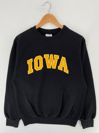 90's IOWA Made in USA Size M Vintage College Sweat-Shirts / E9416S