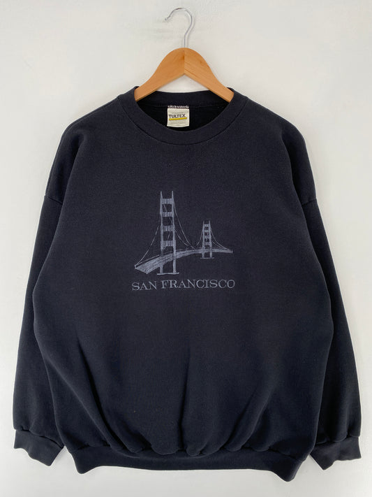 90's SAN FRANCISCO Size XXL Vintage Sweat-Shirts / E9413S