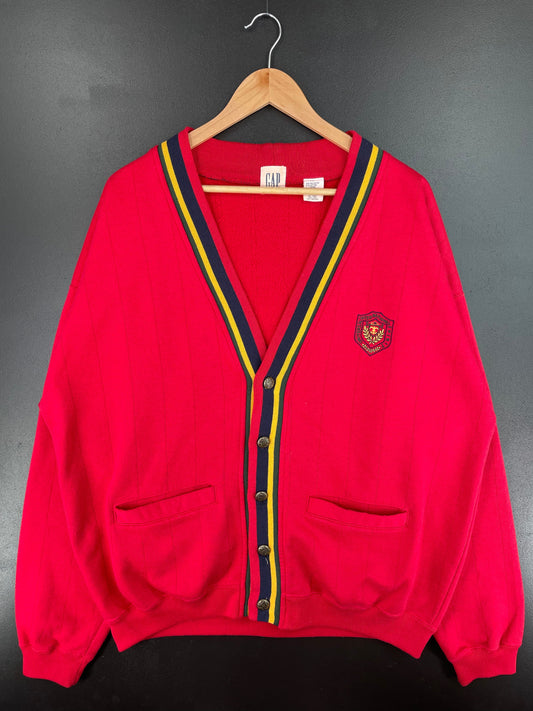 90’s GAP Size XL Sweat Cardigan / G1273S