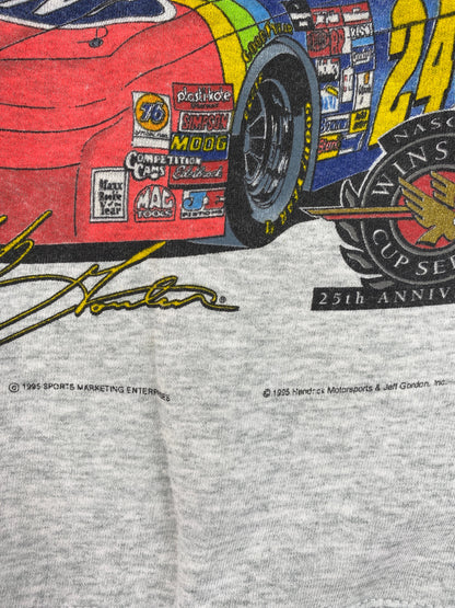 1995 WINSTON CUP CHAMPIONSHIP TOUR  Made in USA Size L Vintage Racing Sweat-shirt / F1550S