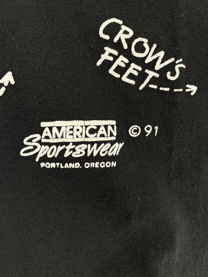 (XL) 1991 POSITIVE OVER 40 T-shirt / A0582T