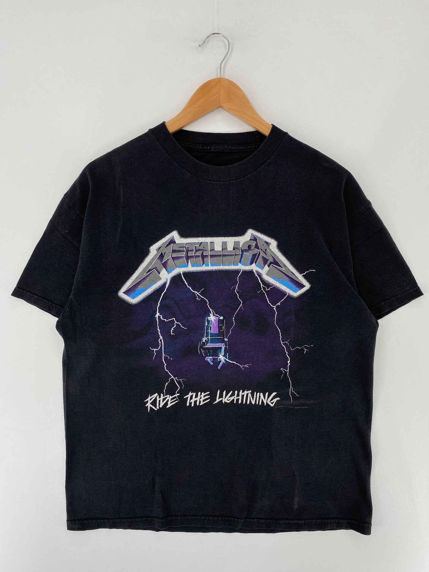90’s METALLICA Size No Tag (Approx. L) Vintage Music T-shirts / F1439T