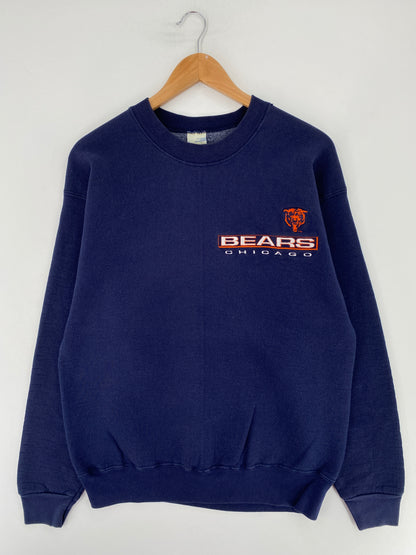 90's SALEM X CHICAGO BEARS Made in USA Size L Vintage NFL Sweat-Shirt / E9123S