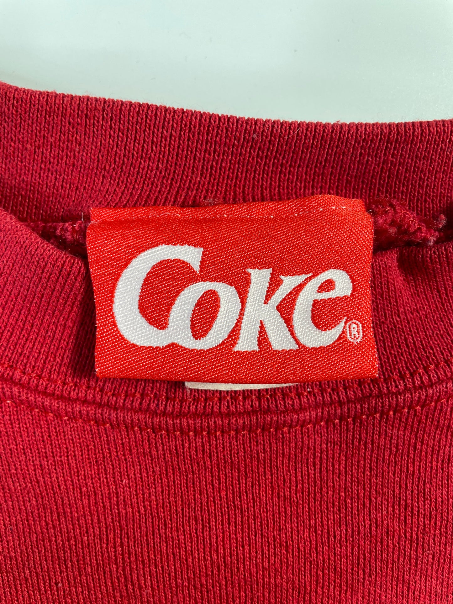 90's COCA COLA Made in USA Size XL Vintage Sweat-Shirt / F5899S