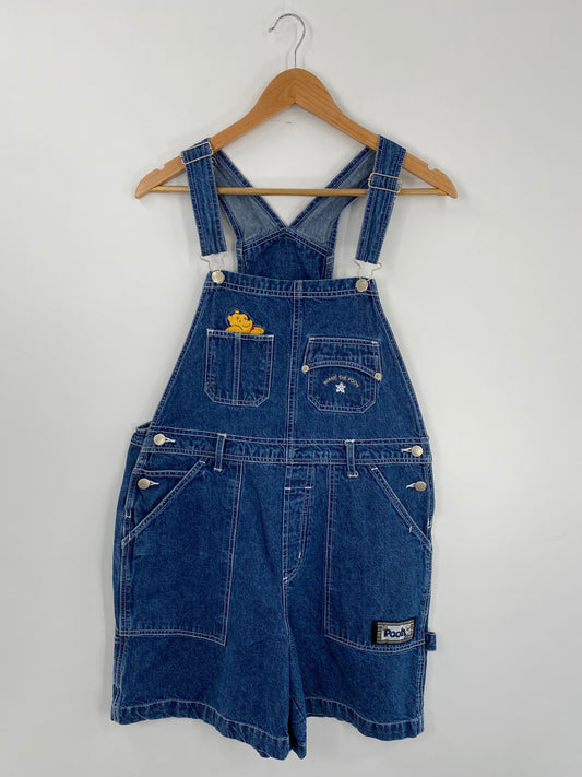 Vintage DISNEY WINNIE THE POOH Size XL Denim Overall / G2457P