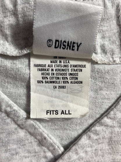 90's DISNEY MICKEY & GOOFY BASEBALL Size Fits All(Approx.XXL) Vintage Half Button Down Baseball Shirts / F1904T