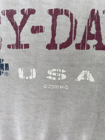 2000 HARLEY DAVIDSON Size L Vintage T-Shirt / G1184T