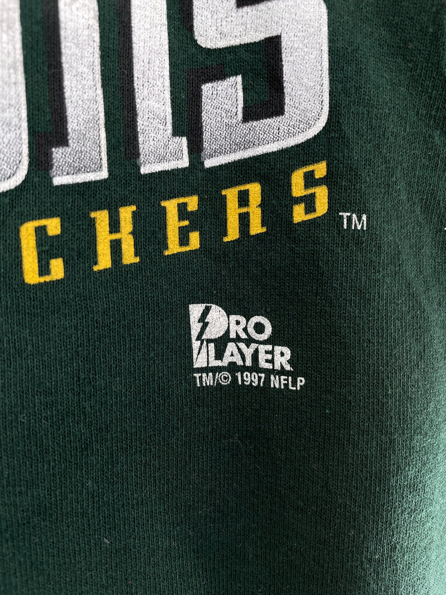 1997 GREEN BAY PACKERS Made in USA Size XL Vintage NFL Sweat-Shirt / F3649S
