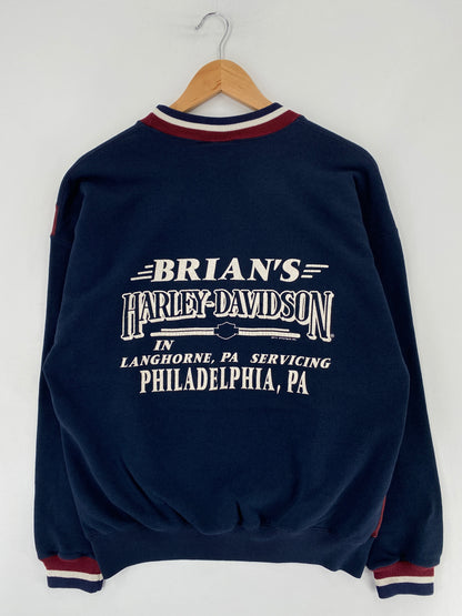 90's HARLEY DAVIDSON Size XL Vintage Sweat-Shirt / E7652S