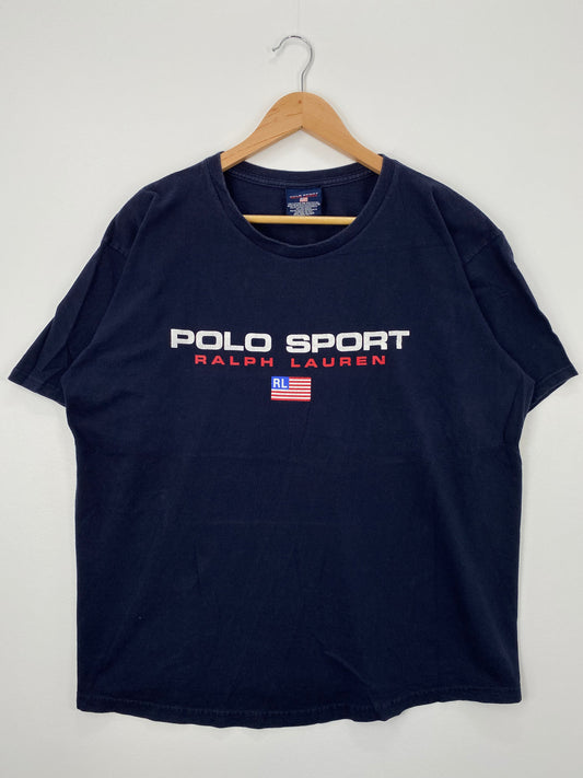 90's POLO SPORT Size One Size(Approx.L) Vintage T-Shirt / E7026T