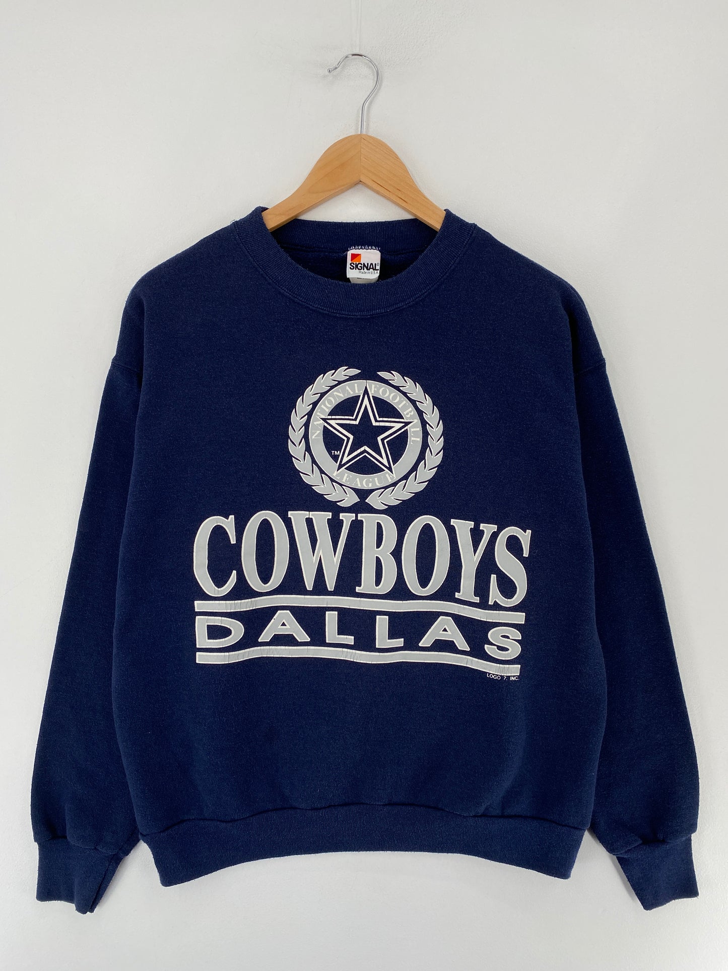 90’s DALLAS COWBOYS Made in USA Size L NFL Sweat-Shirt / E6934S