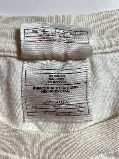 90's NIKE MINI SWOOSH Made in USA Size L Vintage T-Shirt / E9363T