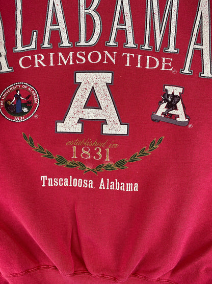 90’s ALABAMA CRIMSON TIDE Size M College Sweat-shirt / F7932S