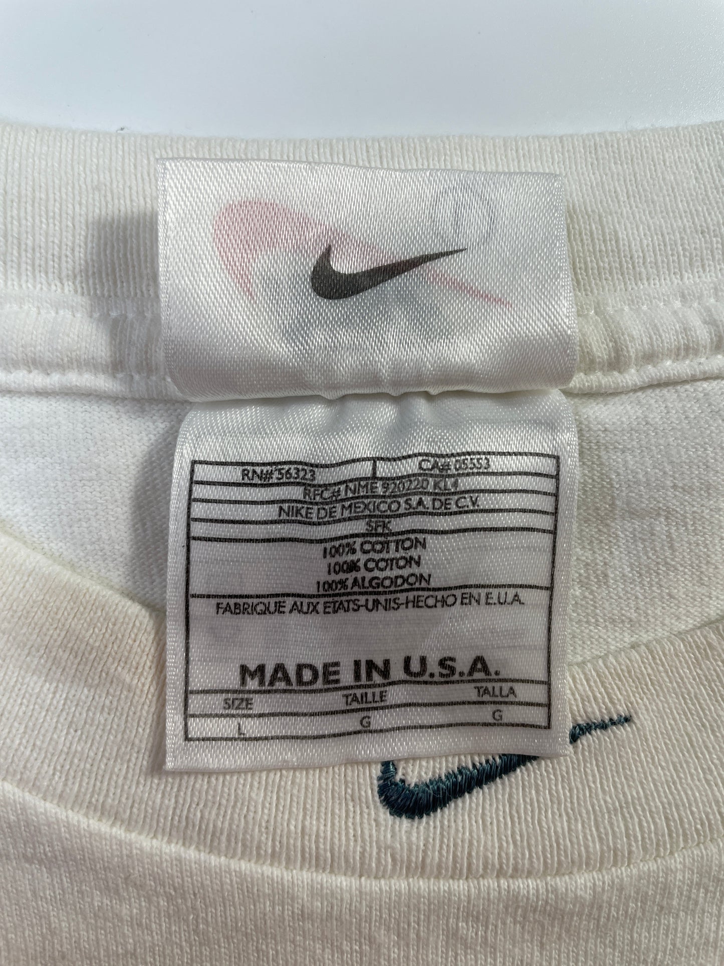 90’s NIKE Made in USA Size L Vintage T-shirt / F5164T
