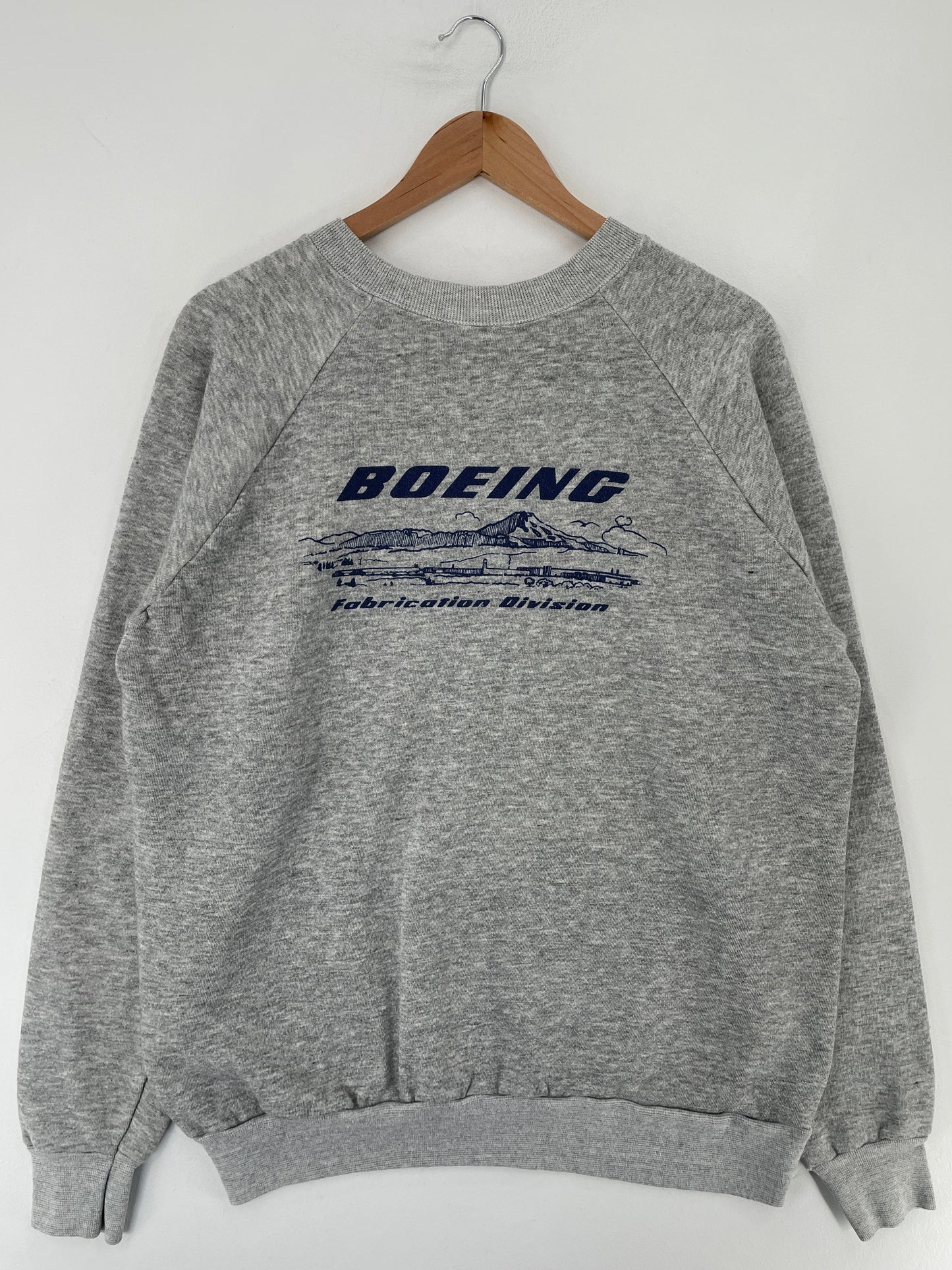 80’s BOEING Size Approx.L Vintage Sweat-shirt / F6287S
