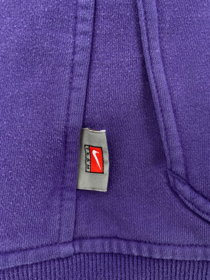00' NIKE x KANSAS STATE Size M Vintage College Hoodie Sweat-Shirt / F1316S