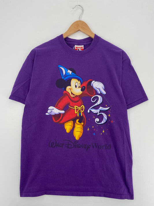90's WALT DISNEY WORLD Made in USA Size L Vintage T-Shirt / G6243T