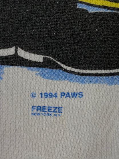 1994 GARFIELD CHRISTMAS Made in USA Size L Vintage Sweat-shirt / G5206S