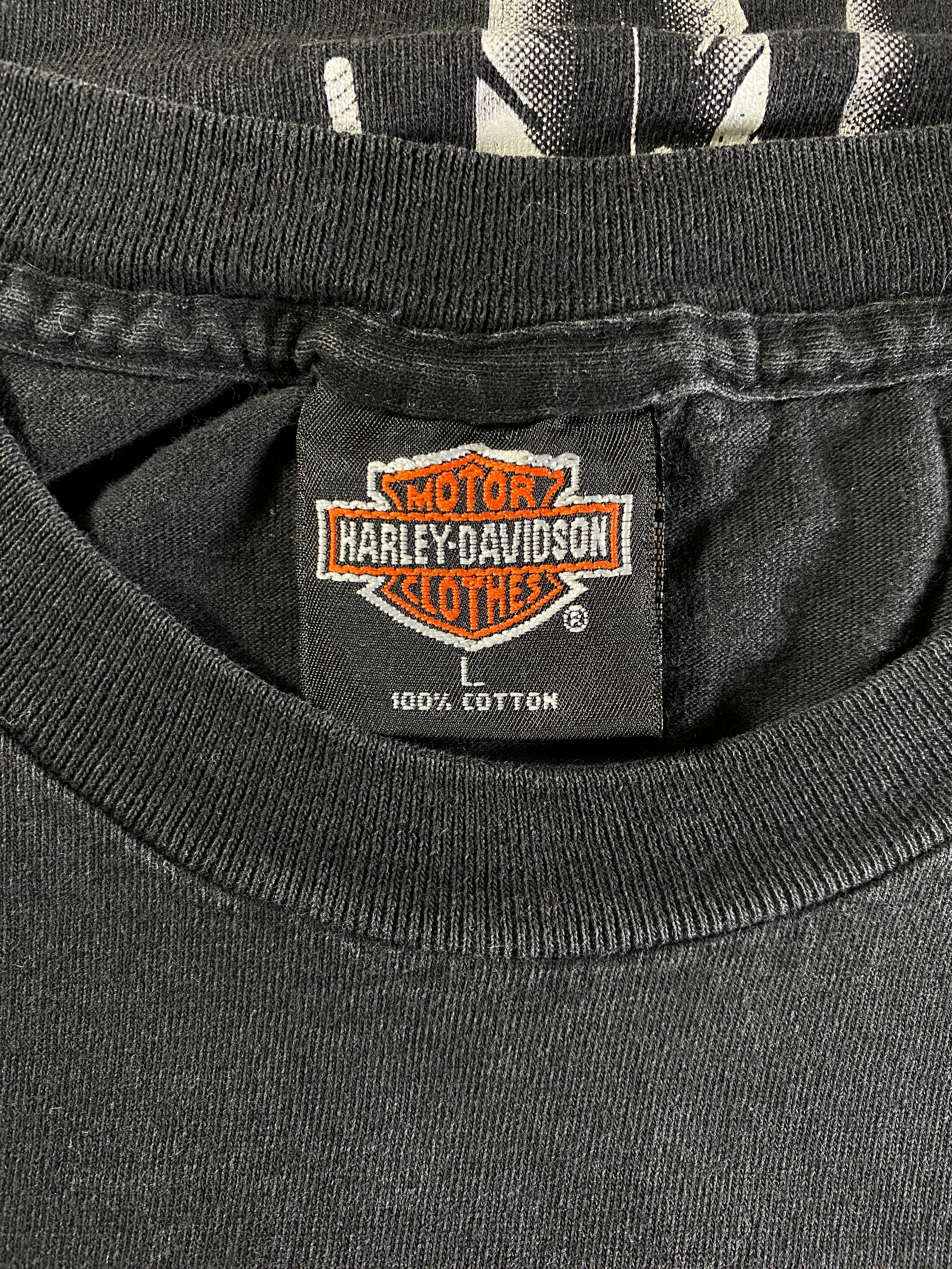 1994 HARLEY DAVIDSON Size L Vintage T-shirt / E8274T – FISHTALE