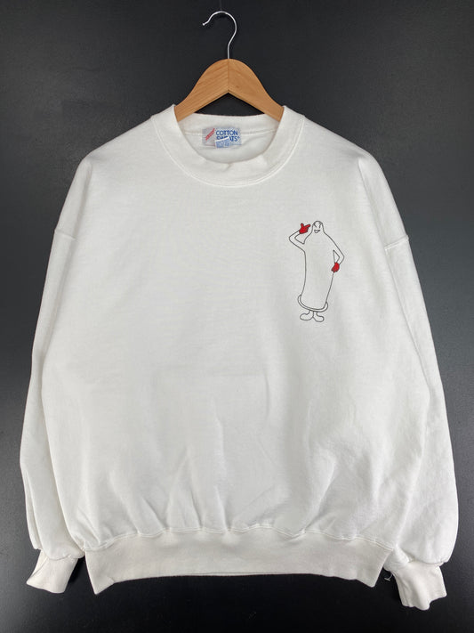 90's CONDOM Size XL Vintage Sweat-shirt / E9806S