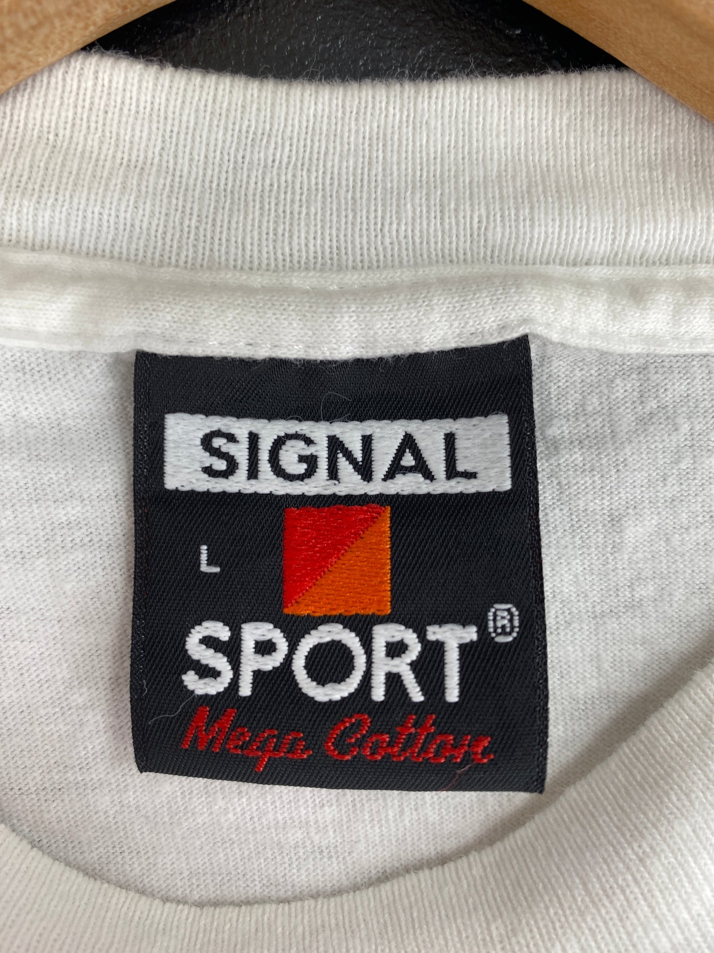 90's LARRY H.S. Made in USA Size L Vintage T-Shirt / G1712T