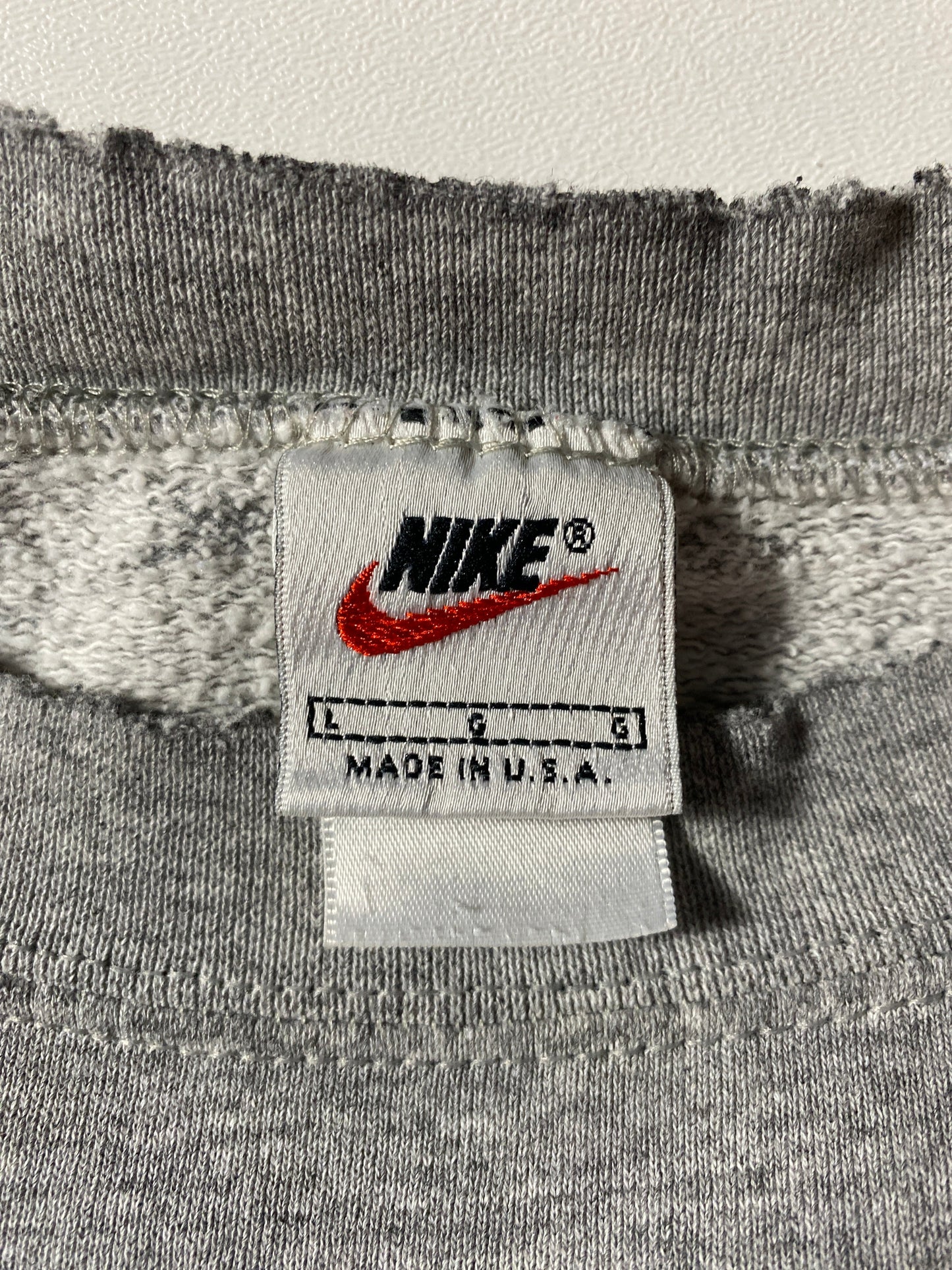 1997 NIKE x OHIO STATE FOOTBALL Size L Vintage College Sweat Shirt / F9617S