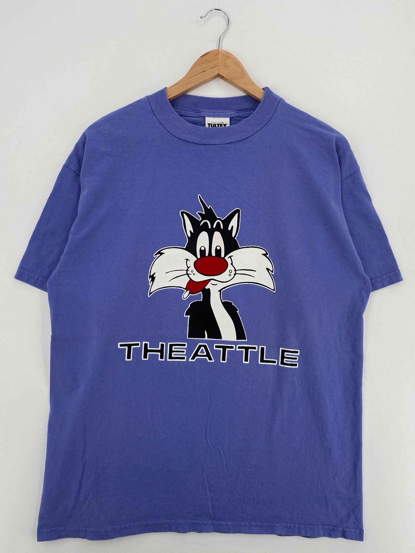 90's LOONEY TUNES SYLVESTER Size L Vintage T-Shirt / E8331T