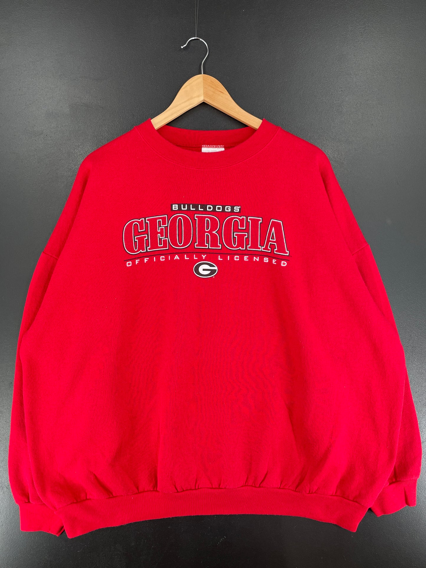 00' GEORGIA BULLDOGS Size XXXL Vintage College Sweat-Shirt / F902S