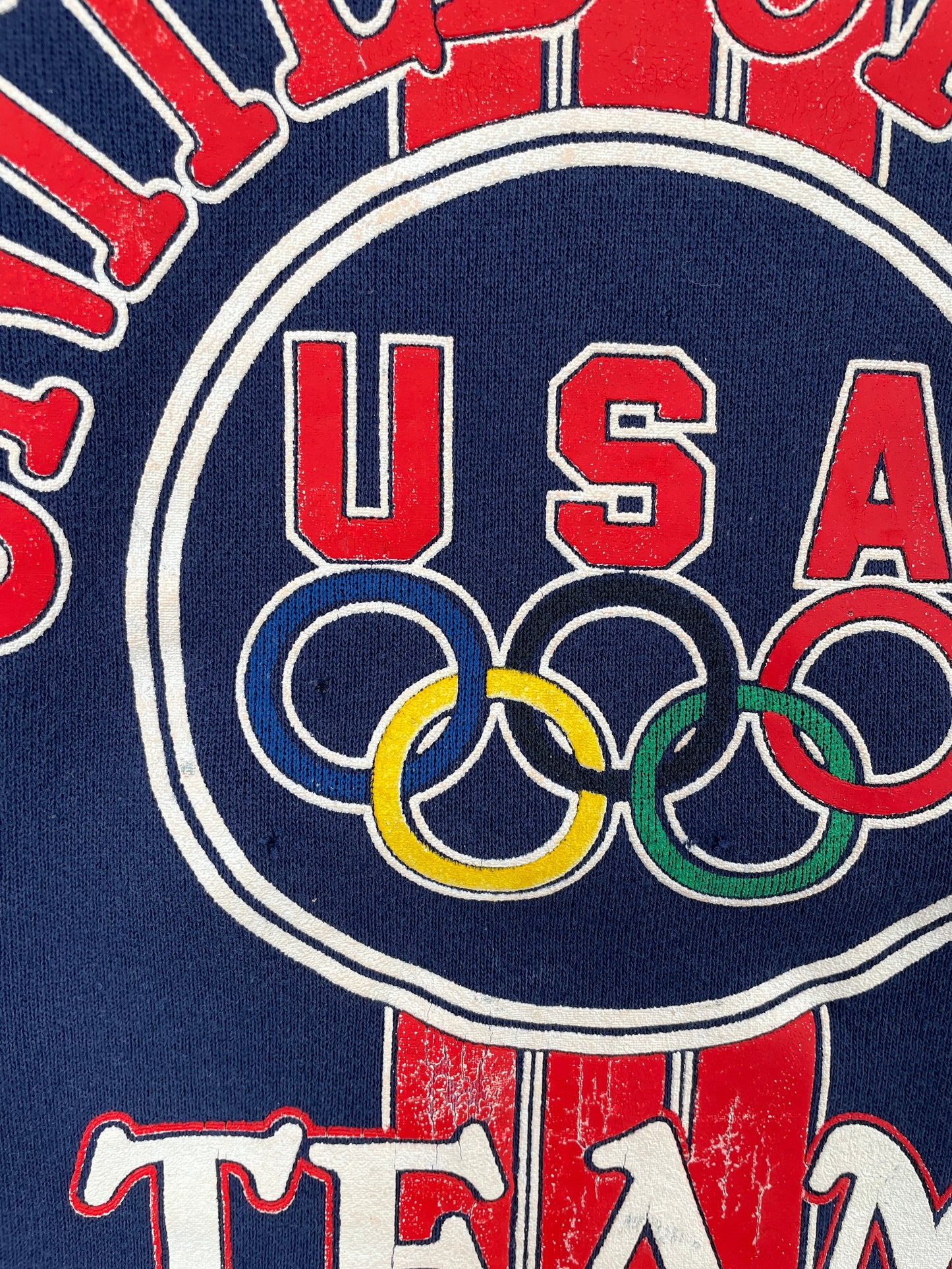 90’s OLYMPIC USA TEAM Size Approx.XL Sweat-Shirt / G1240S