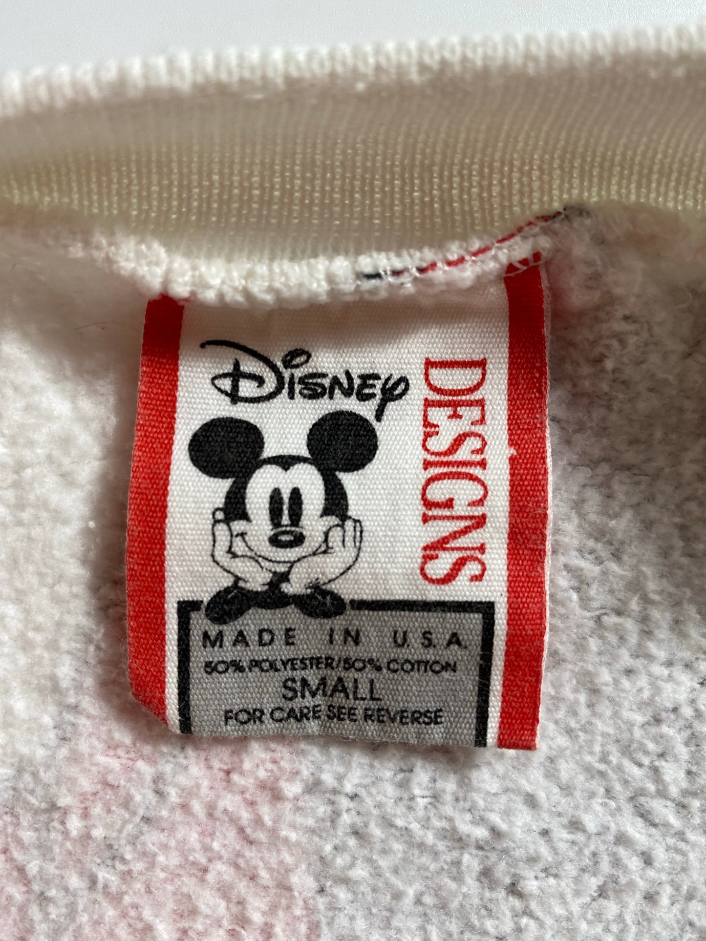 90’s DISNEY MINNIE Made in USA Size S Vintage Sweat-shirt / F1248S