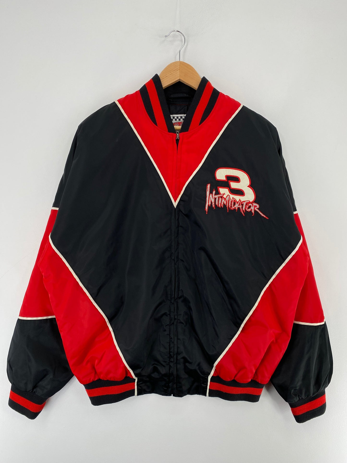 Vintage NASCAR x EARNHARDT Size M Racing Nylon Jacket / G3921N