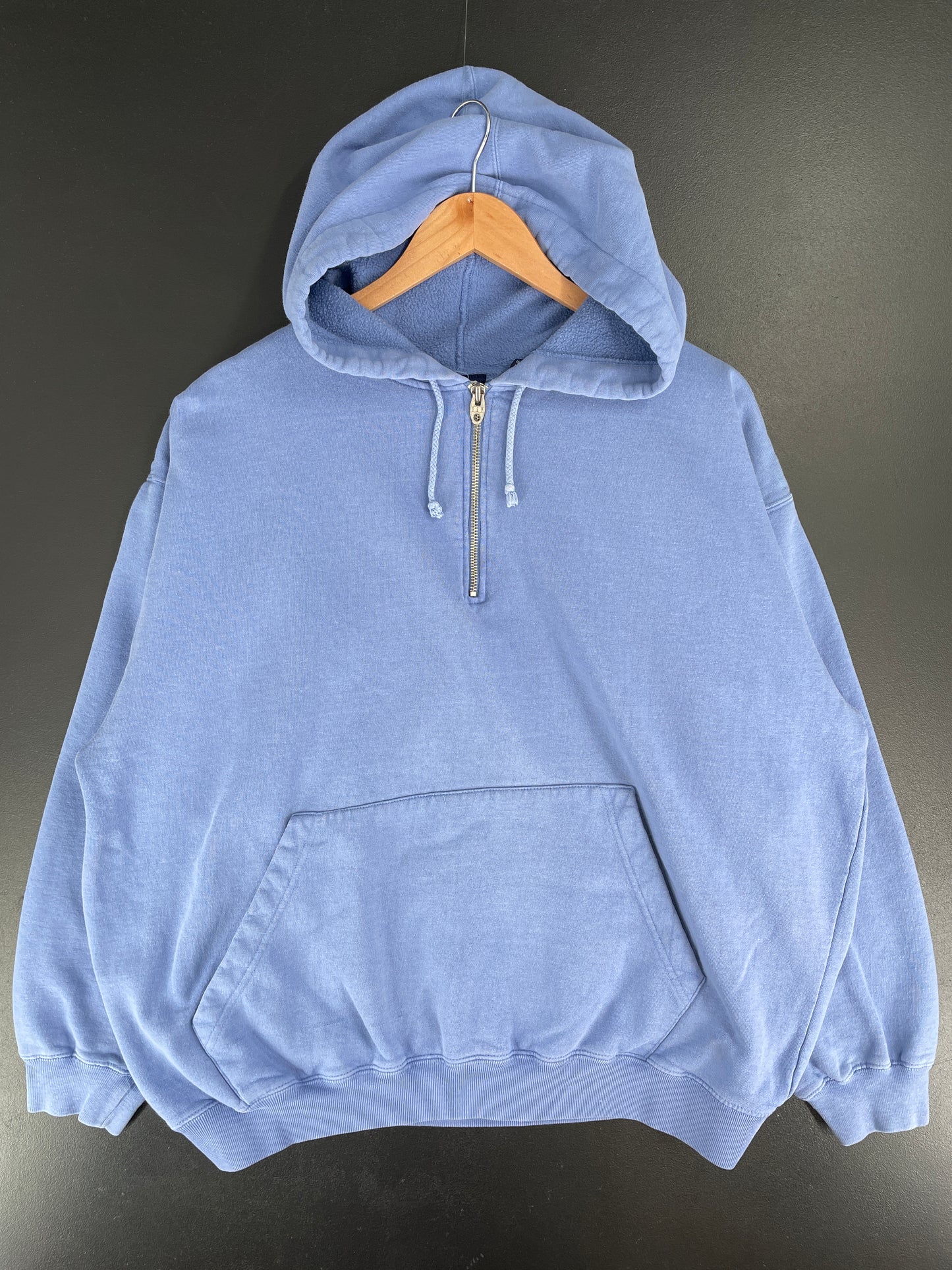 90’s GAP Size L Vintage Half zip Hoodie Sweat-shirt / E7523S