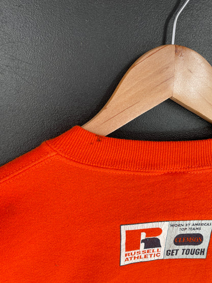 90’s RUSSELL x CLEMSON Size Approx.XL College Sweat shirt / E8413S