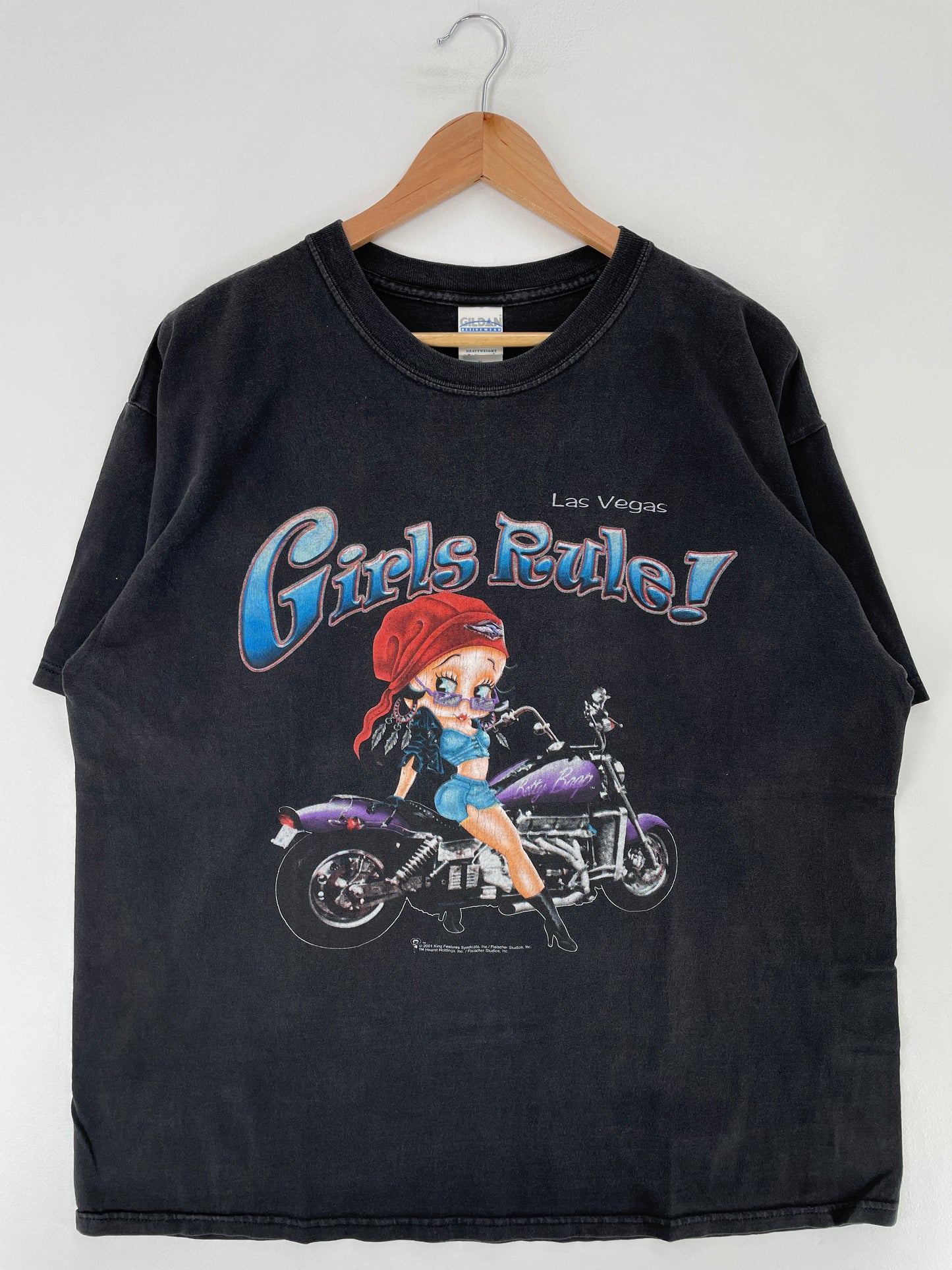 2001 BETTY BOOP Size XL Vintage T-Shirt / E8065T