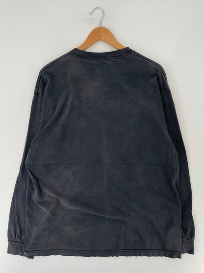 Vintage BOB MARLEY Size XL Vintage Long Sleeve Music T-Shirt / E8613T