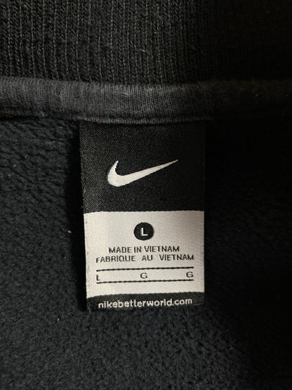 .Vintage NIKE Size L Vintage Half Zip Sweat-shirt / F3692S