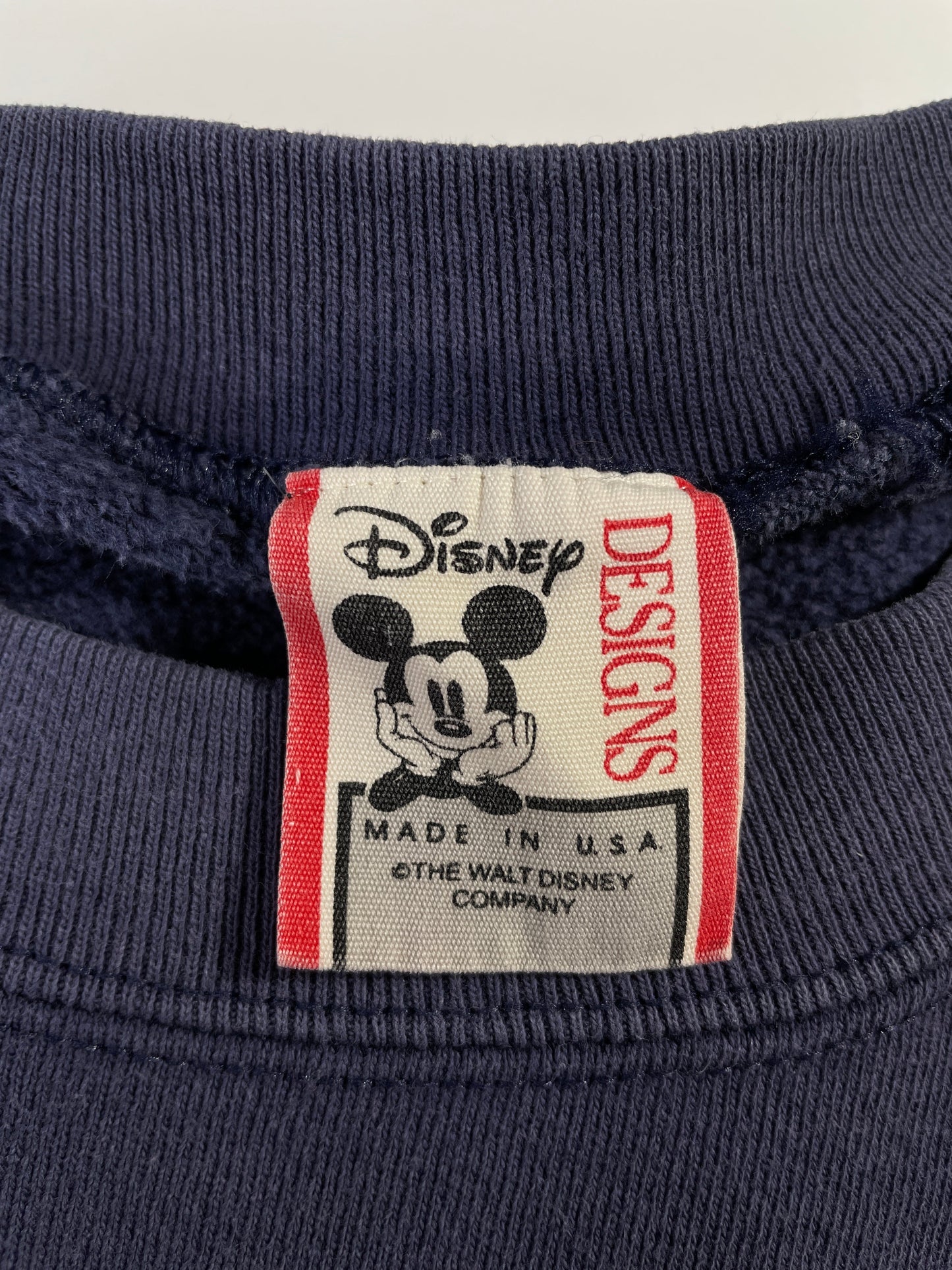 90's DISNEY MICKEY Made in USA Size Approx.L Vintage Sweat-shirt / G3622S