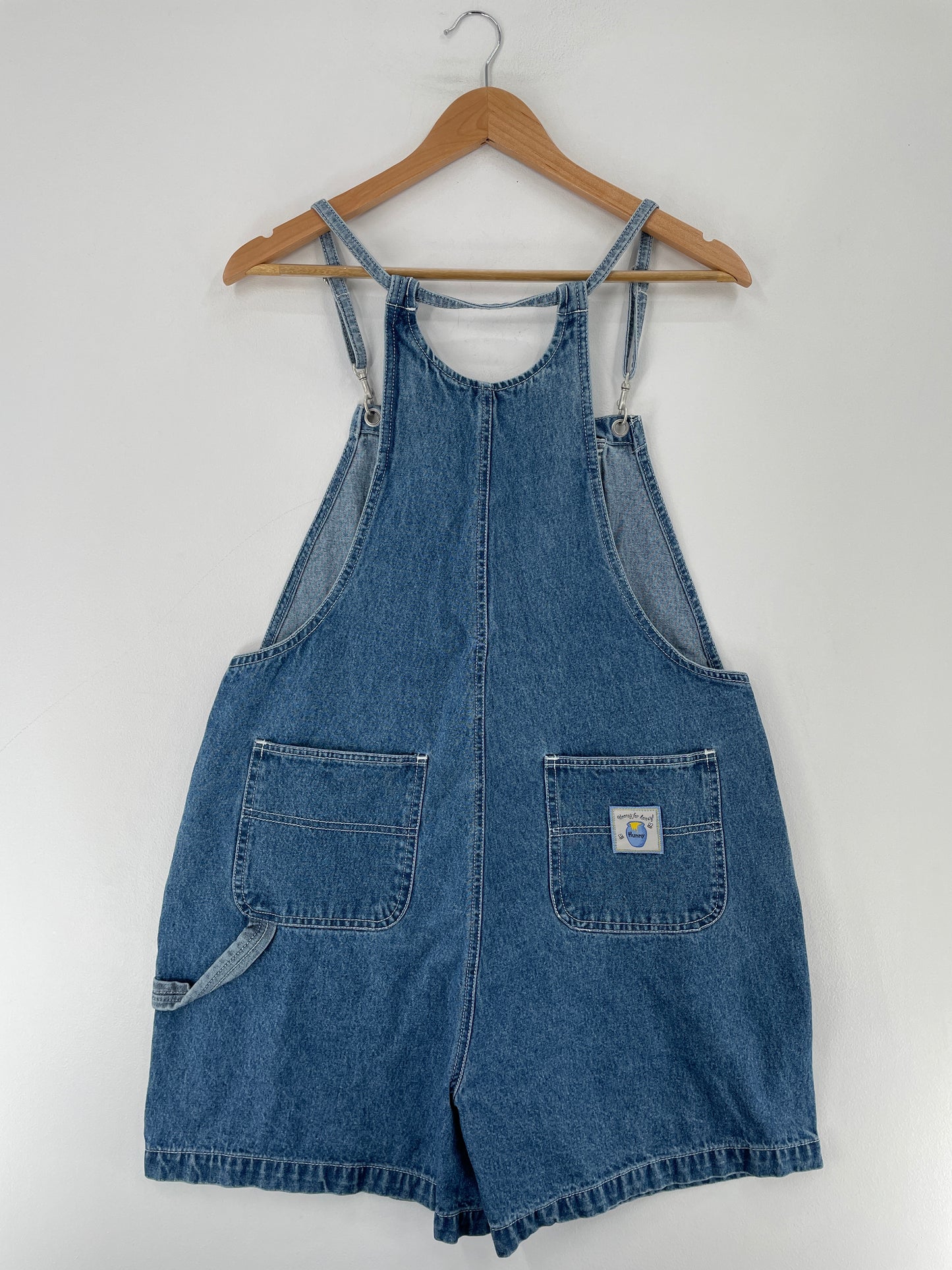 00' DISNEY EEYORE Size XL Vintage Denim Overall / E7841P