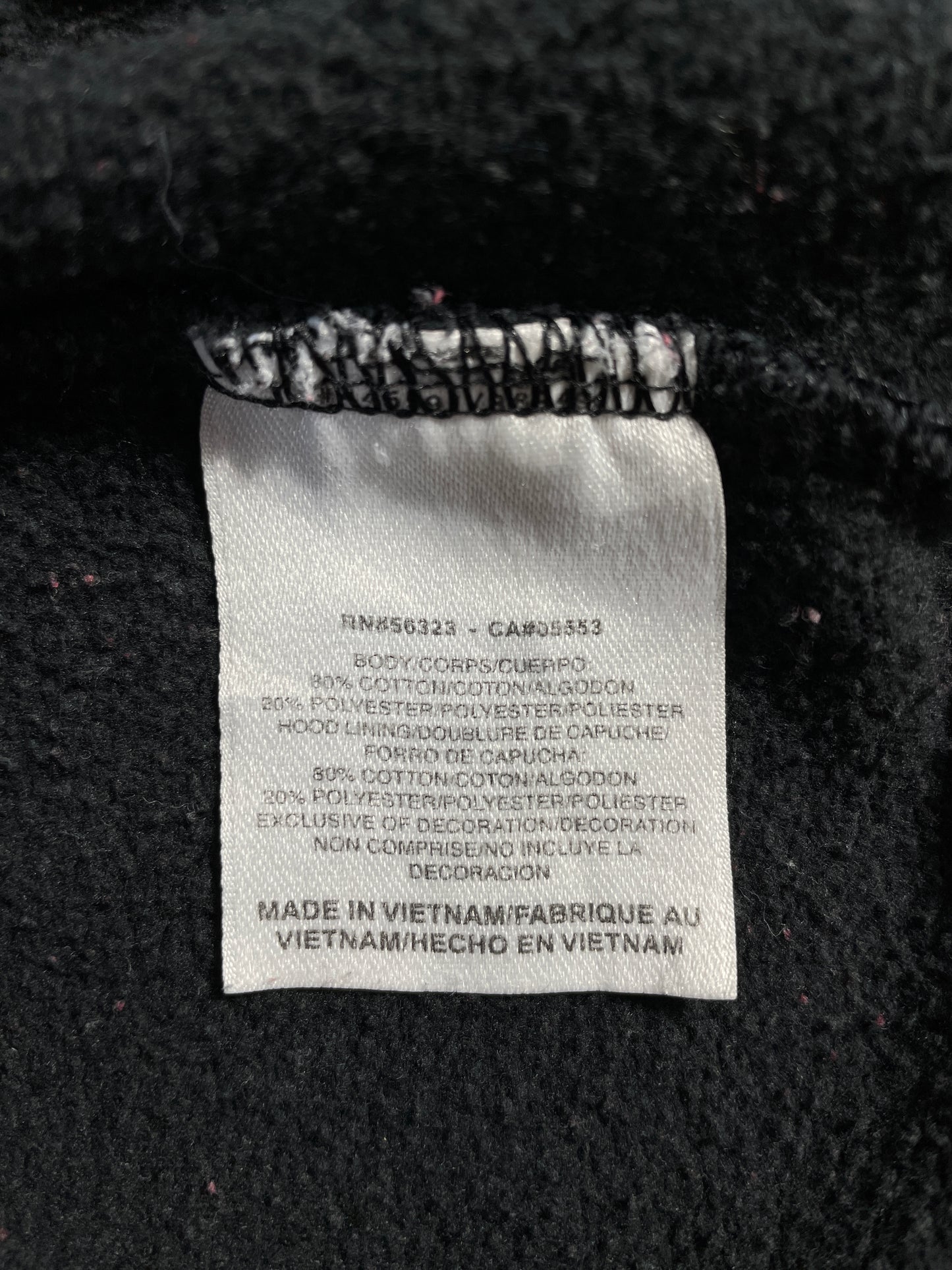 Vintage OHIO STATE Size L College Hoodie Sweat-Shirt / E8036S