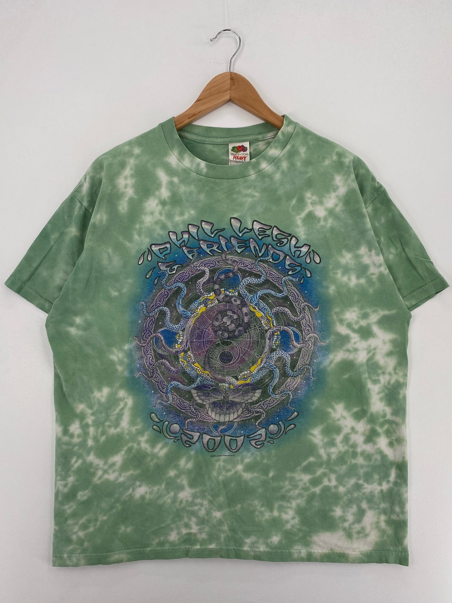 .2002 PHIL LESH & FRIENDS Size XL Vintage Music T-Shirt / F1120T