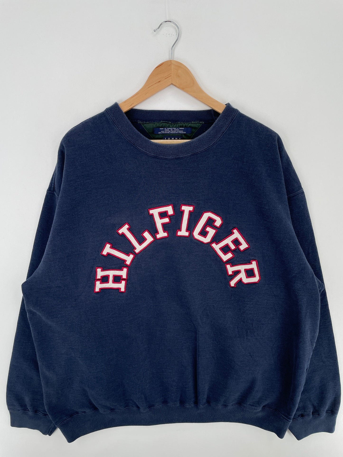 90's TOMMY HILFIGER Size XL Vintage Sweat-shirt  / F3567S