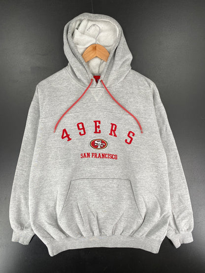 00’ SAN FRANCISCO 49ERS Approx. Size XL NFL Hoodie Sweat-Shirt / E7832S