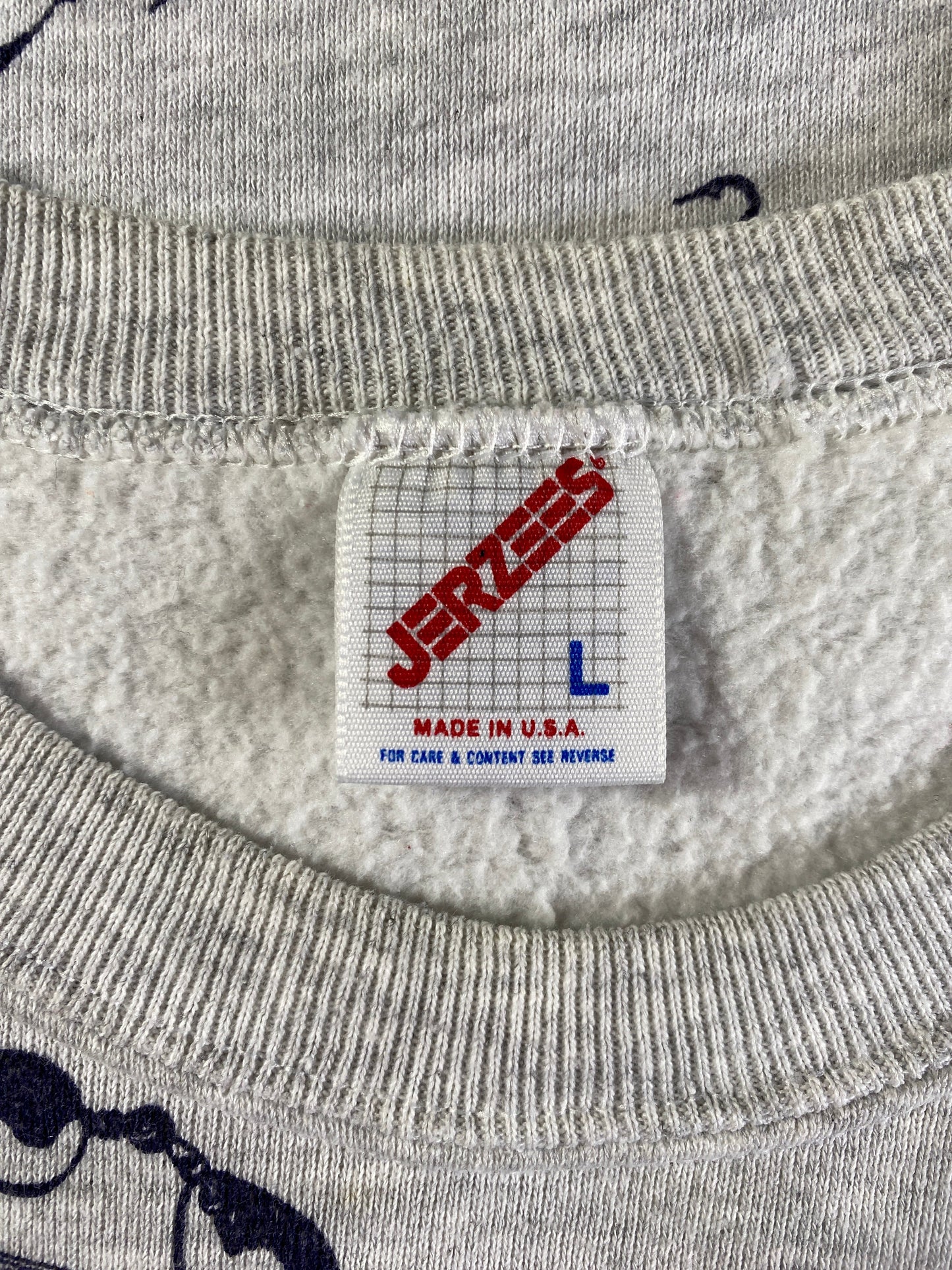 90's FISH Made in USA Size L Vintage Animal Sweat-shirt / F2882S