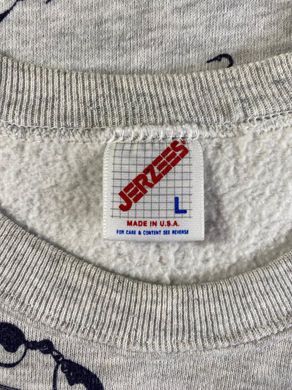 90's FISH Made in USA Size L Vintage Animal Sweat-shirt / F2882S