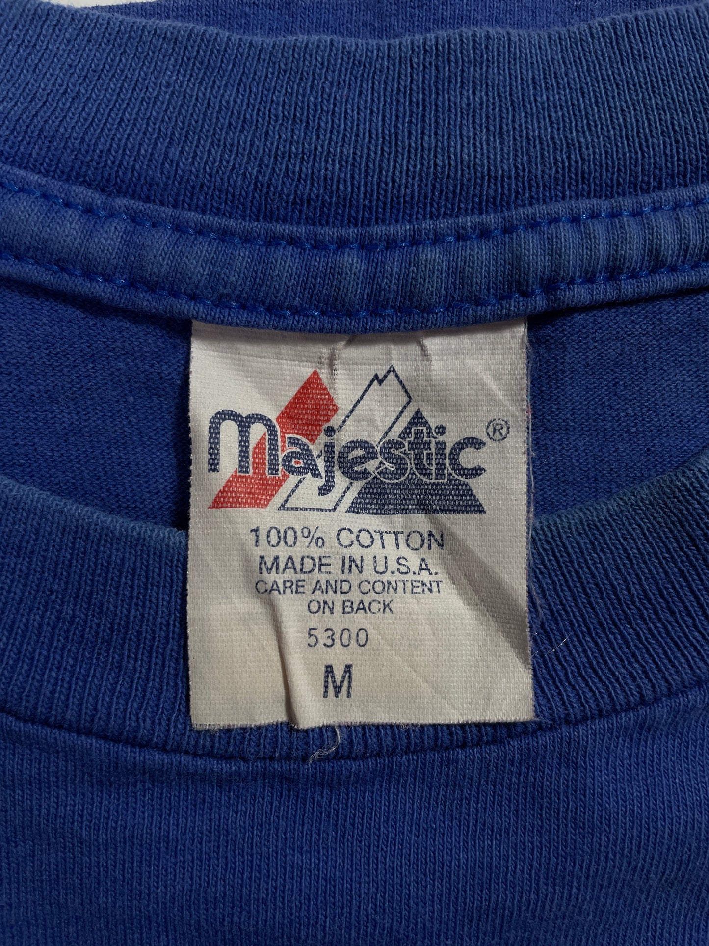 90's LOS ANGELES DODGERS Made in USA Size M Vintage MLB T-Shirt / G176T